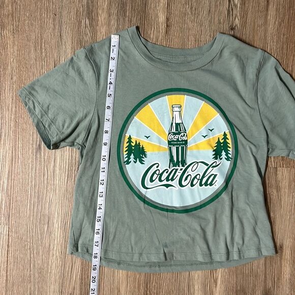 COCA-COLA Crop Top Shirt - Picture 4 of 6